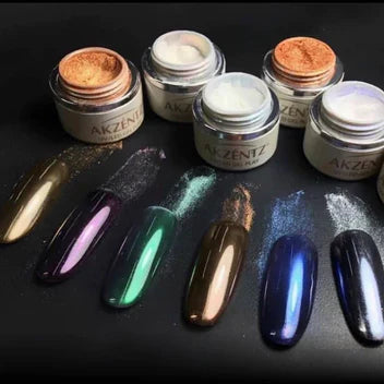 Gel-Play Pearlescent Powder Silver